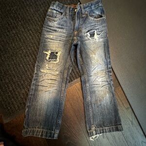 Massimo Kids Distressed Blue Jeans